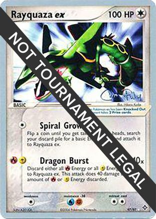 Rayquaza ex - 2004 (Chris Fulop) 97 - World Championship Decks