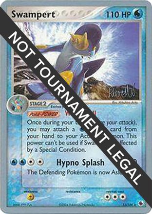 Swampert - 2004 (Reed Weichler) 13 - World Championship Decks