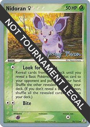 Nidoran F - 2005 (Jeremy Maron) 70 - World Championship Decks