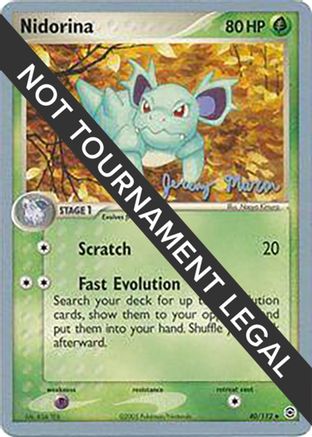Nidorina - 2005 (Jeremy Maron) 40 - World Championship Decks