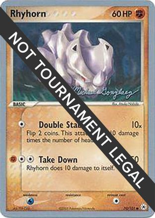 Rhyhorn - 2005 (Michael Gonzalez) 70 - World Championship Decks