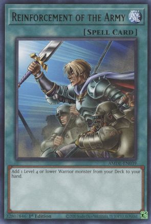 Reinforcement of the Army (AMDE-EN039) - Amazing Defenders 1st Edition