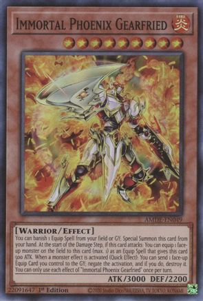 Immortal Phoenix Gearfried (AMDE-EN049) - Amazing Defenders 1st Edition