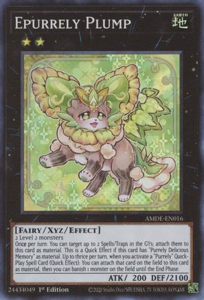 Epurrely Plump (AMDE-EN016) - Amazing Defenders 1st Edition