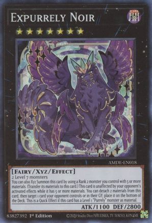 Expurrely Noir (AMDE-EN018) - Amazing Defenders 1st Edition