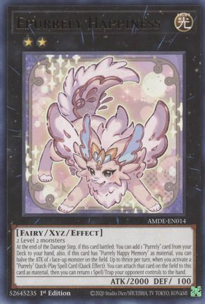 Epurrely Happiness (AMDE-EN014) - Amazing Defenders 1st Edition