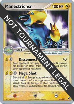 Manectric ex - 2006 (Jason Klaczynski) 101 - World Championship Decks