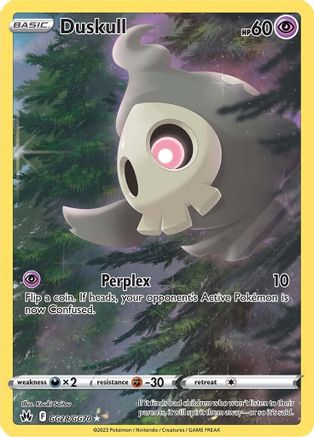 Duskull GG28/70 - Crown Zenith Galarian Gallery Holofoil