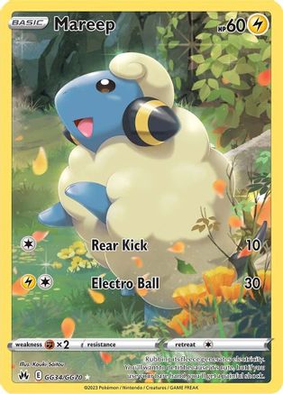 Mareep GG34/70 - Crown Zenith Galarian Gallery Holofoil