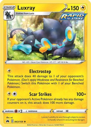 Luxray 43/159 - Crown Zenith