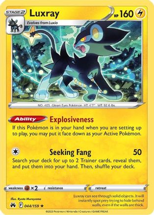 Luxray 44/159 - Crown Zenith