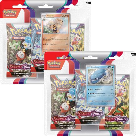 Scarlet & Violet 3 Pack Blister [Set of 2] - SV01 Scarlet & Violet Base Set