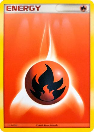 Fire Energy (2006 Unnumbered) - League & Championship Cards