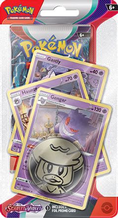 Scarlet & Violet Premium Checklane Blister [Gengar] - SV01 Scarlet & Violet Base Set