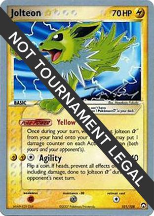 Jolteon Star - 2007 (Tom Roos) 101 - World Championship Decks