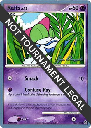 Ralts (102) - 2008 (Jason Klaczynski) 102 - World Championship Decks