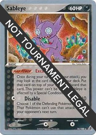 Sableye - 2008 (Tristan Robinson) 10 - World Championship Decks