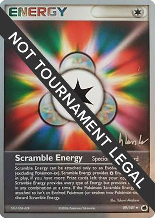 Scramble Energy - 2008 (Dylan Lefavour) 89 - World Championship Decks