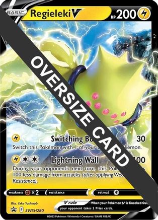 Regieleki V - SWSH280 SWSH280 - Jumbo Cards Holofoil