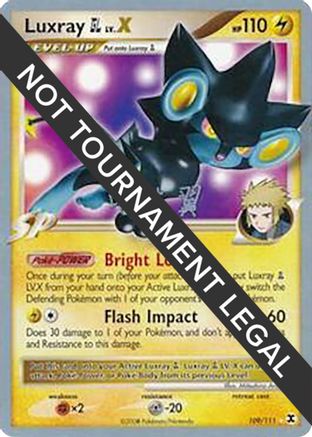 Luxray GL LV.X - 2009 (Tsubasa Nakamura) 109 - World Championship Decks