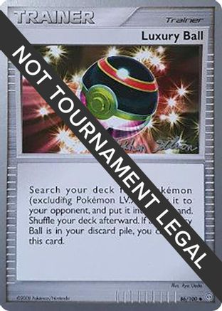 Luxury Ball - 2009 (Stephen Silvestro) 86 - World Championship Decks