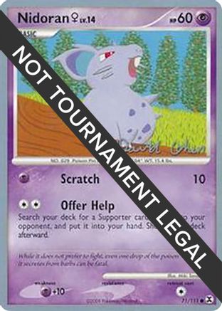 Nidoran F - 2009 (David Cohen) 71 - World Championship Decks