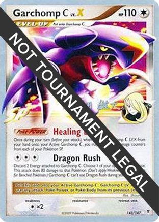 Garchomp C LV.X - 2010 (Yuta Komatsuda) 145 - World Championship Decks