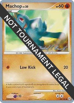 Machop - 2010 (Michael Pramawat) 86 - World Championship Decks