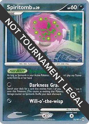 Spiritomb - 2010 (Michael Pramawat) 32 - World Championship Decks