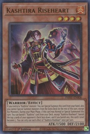 Kashtira Riseheart (PHHY-EN006) - Photon Hypernova 1st Edition