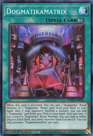 Dogmatikamatrix (PHHY-EN055) - Photon Hypernova 1st Edition