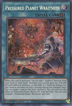 Pressured Planet Wraitsoth (PHHY-EN059) - Photon Hypernova 1st Edition