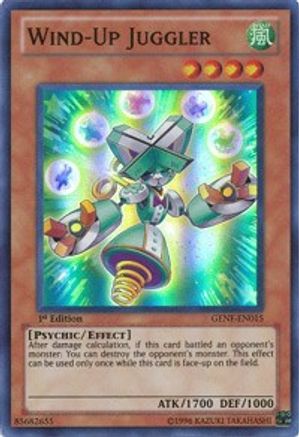 Wind-Up Juggler (GENF-EN015) - Generation Force 1st Edition