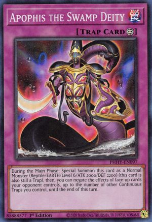 Apophis the Swamp Deity - PHHY-EN097 - Photon Hypernova 1st Edition