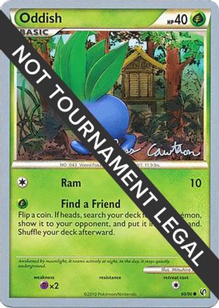 Oddish - 2011 (Ross Cawthon) 60 - World Championship Decks
