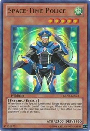 Space-Time Police (GENF-EN023) - Generation Force Unlimited