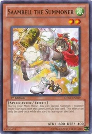 Saambell the Summoner (GENF-EN029) - Generation Force 1st Edition