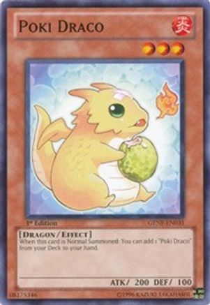 Poki Draco (GENF-EN031) - Generation Force 1st Edition