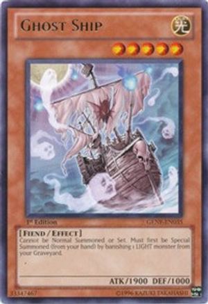 Ghost Ship (GENF-EN035) - Generation Force 1st Edition