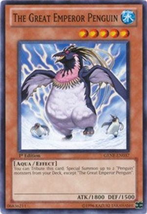 The Great Emperor Penguin (GENF-EN037) - Generation Force 1st Edition