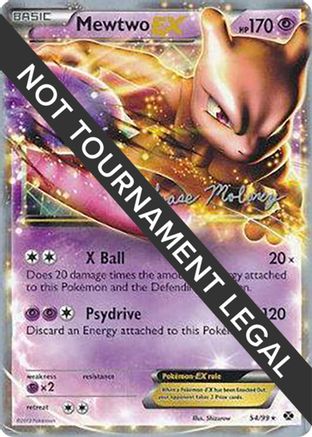 Mewtwo EX - 2012 (Chase Moloney) 54 - World Championship Decks