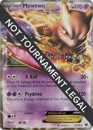 Mewtwo EX - 2012 (Shuto Itagaki) 54 - World Championship Decks