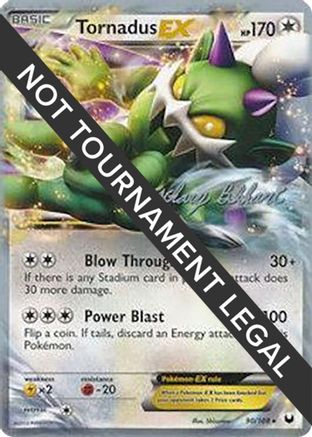 Tornadus EX - 2012 (Zachary Bokhari) 108 - World Championship Decks