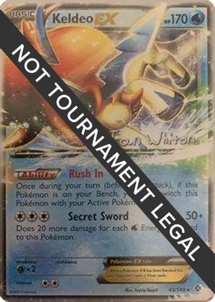 Keldeo EX - 2013 (Ian Whiton) 49 - World Championship Decks