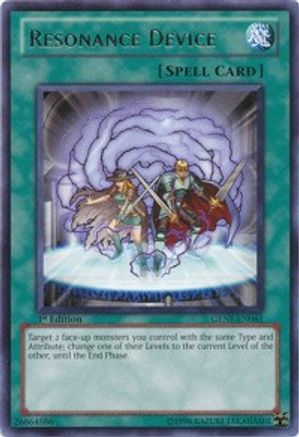 Resonance Device (GENF-EN061) - Generation Force 1st Edition