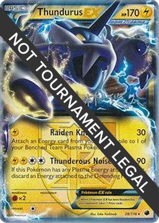 Thundurus EX - 2014 (Haruto Kobayashi) 38 - World Championship Decks