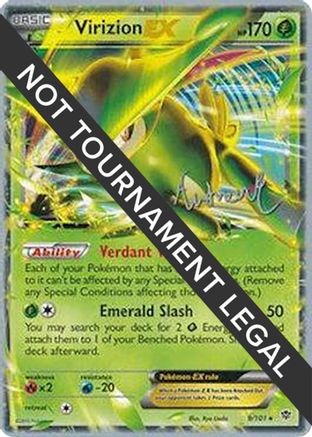 Virizion EX - 2014 (Andrew Estrada) 9 - World Championship Decks