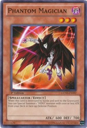 Phantom Magician (GENF-EN092) - Generation Force 1st Edition