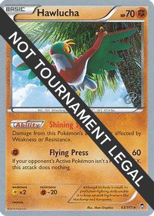 Hawlucha - 2015 (Rowan Stavenow) 63 - World Championship Decks