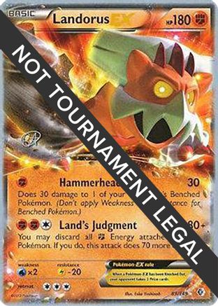 Landorus EX - 2015 (Rowan Stavenow) 89 - World Championship Decks